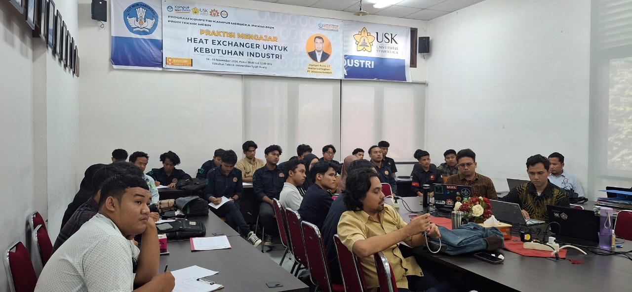 PRAKTISI MENGAJAR di PRODI TEKNIK MESIN – USK 14 dan 15 November 2024 ...